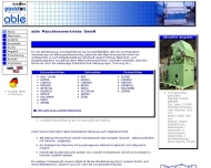 Bild Able Maschinenvertriebs GmbH