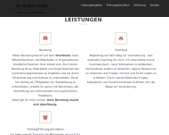 Bild Dr. Bettina Hailer - Beratung - Training - Mediation