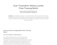 Bild Euer Trauredner: Markus Lemke | Freie Trauung Berlin