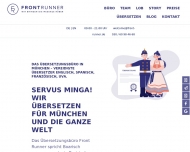 Bild bersetzungsbro Front Runner Mnchen