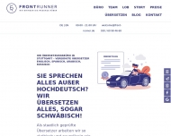 Bild bersetzungsbro Front Runner Stuttgart
