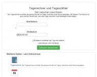 Bild Tagerechner Online