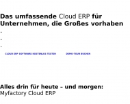 Bild Myfactory Cloud ERP