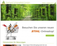 Forstdienstleistungen, Landschaftsbau, Motors?gen, Rasenm?her von STIHL und Honda