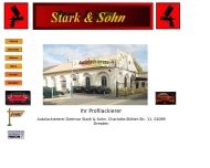 Website Autolackiererei Stark Dietmar & Sohn