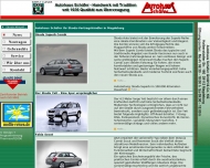 Website Schäfer Autohaus