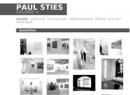 Website Galerie Paul Sties, Einrahmung Rahmen Bilderrahmen