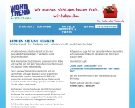 Website Wohntrend Gr�nau