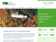 Bild Klinik Brilon-Wald Gesellschaft mit beschrnkter Haftung & Co. KG