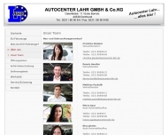 Website Autocenter Lahr