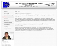 Website Autocenter Lahr