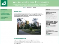 Bild Waldhausklinik Deuringen GmbH Internist. Klinik mit Therapieschwerpunkten Homopathie u. Naturheilverfahren