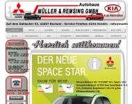 Website Autohaus Müller & Remsing