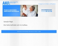 Bild Krankenpflege AKO Ambulante Krankenpflege Oberhausen GmbH