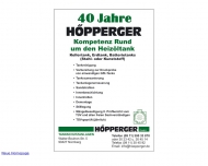H?PPERGER GmbH Tankschutzanlagen