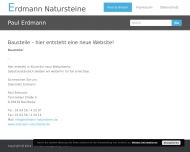 Bild Erdmann Thomas Naturstein- und Steinmetzbetrieb