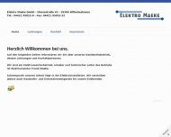 Bild Elektro Maeke GmbH
