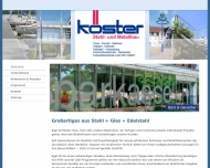 Bild Josef Kster Stahl- und Metallbau GmbH