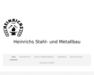 Bild Heinrichs Stahl- u. Metallbau GmbH