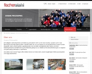 Website Wolfgang Fischer Stahl