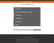 Bild GERHA GmbH, Stahlbau-Hallenbau-Montagen-Demontagen