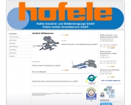 Bild Hofele Industrie- und Stdtereinigungs GmbH & Co. KG
