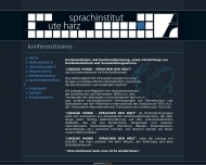 Website Sprachinstitut Ute Harz Konferenzdolmetscherin und �bersetzerin