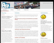 Website Röser Autoverwertung Auto Röser