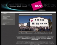 Bild Druckerei Beck Siebdruckerei GmbH & Co. KG
