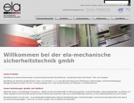 Bild ela mechanische Sicherheitstechnik GmbH