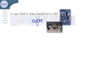 Bild Cleff A. Sohn GmbH & Co. J. vom Schrauben- u. MutternFbr.