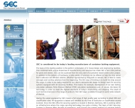 Website SEC Ship's Equipment Centre Bremen