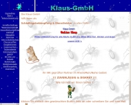 Bild Klaus Schdlingsbekmpfungs Gesellschaft mbH