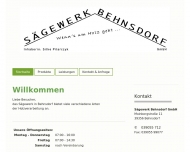 Bild Sgewerk Behnsdorf GmbH (Zimmerei, Dachdeckerei)