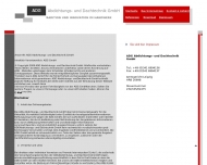 Website ADG Abdichtung und Dachtechnik