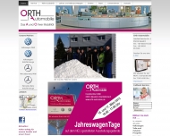 Website Orth Automobile