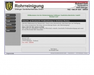 Bild Rohrreinigung Göttinger Sanitärfachbetriebe GmbH