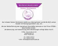 Reinigungsland Strohmann