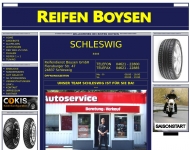 Website Reifendienst Boysen