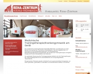 Website Ambulantes Rehabilitations- und Gesundheitszentrum Mainz-Mombach