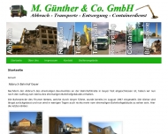 Bild Gnther Michael & Co. GmbH Transp. Abbrche
