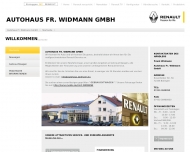 Bild Autohaus Fr. Widmann GmbH