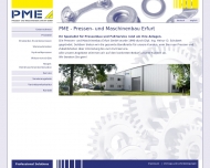 Bild Webseite Pressen und Maschinenbau Erfurt Gro�m�lsen