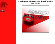 Bild Mader GmbH & Co. KG Przisionswerkzeuge