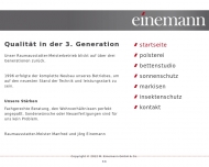 Bild Einemann Manfred Polsterei Lederwaren Matratzen Sonnenschutz
