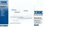Bild IBK Dr. Klas GmbH