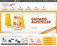 Website Kiesel Plakate System