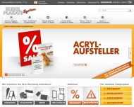 Website Kiesel Plakate System
