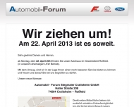 Bild Automobil-Forum Stegmaier Crailsheim GmbH