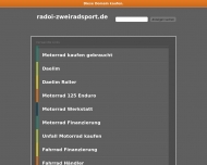 Bild Fahrrder - Motorroller radoi zweiradsport GmbH